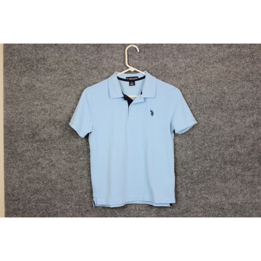 US. Polo Assn Polo Kids L‎ (10-12) Light Blue School Shirt